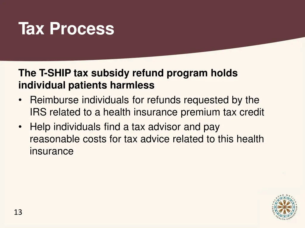 tax process