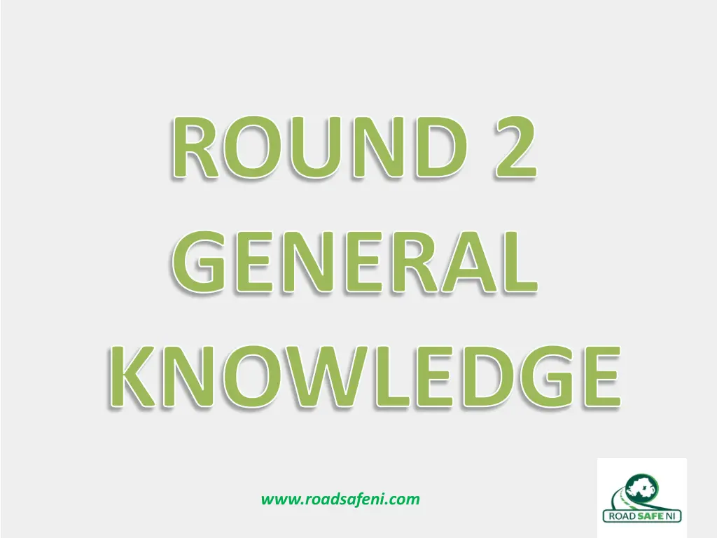 round 2 general knowledge