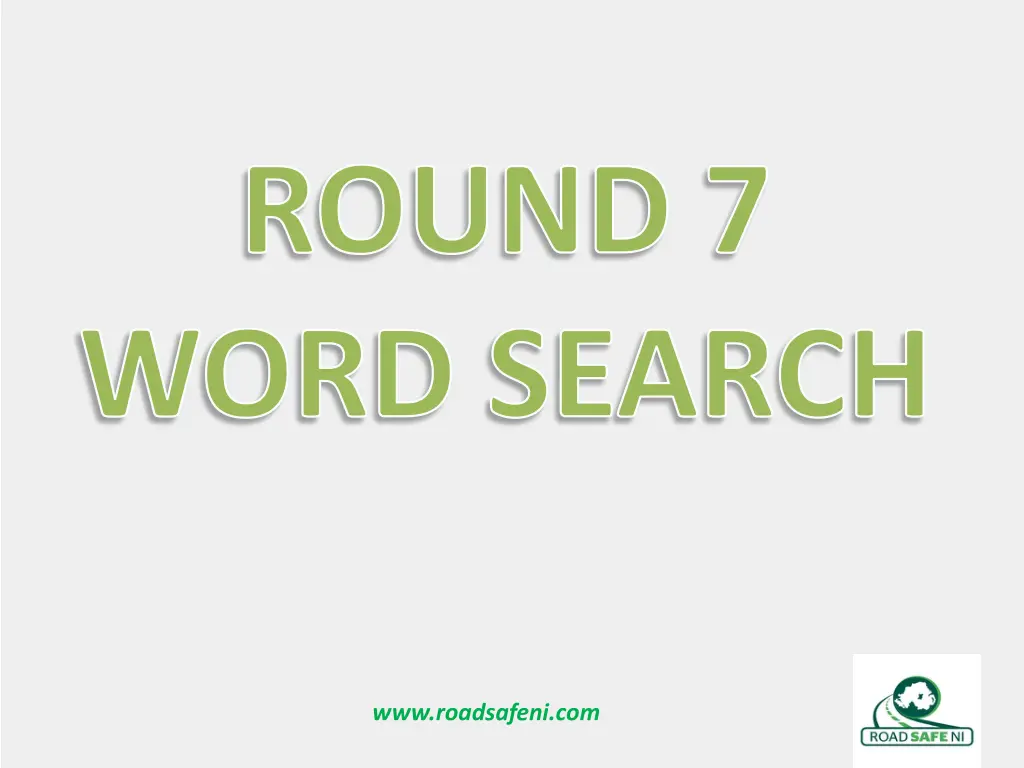 round 7 word search