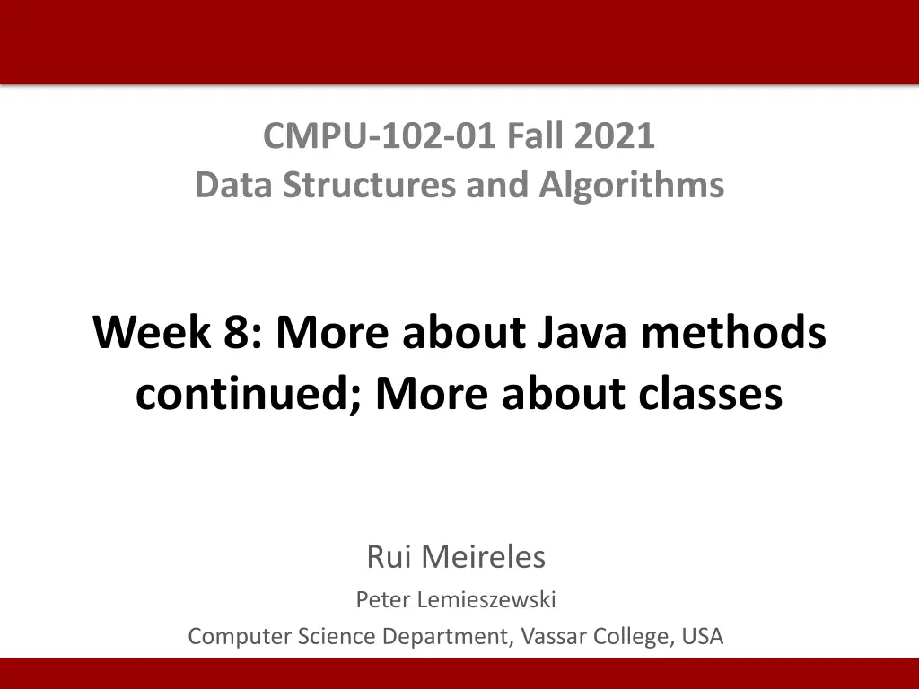 cmpu 102 01 fall 2021 data structures