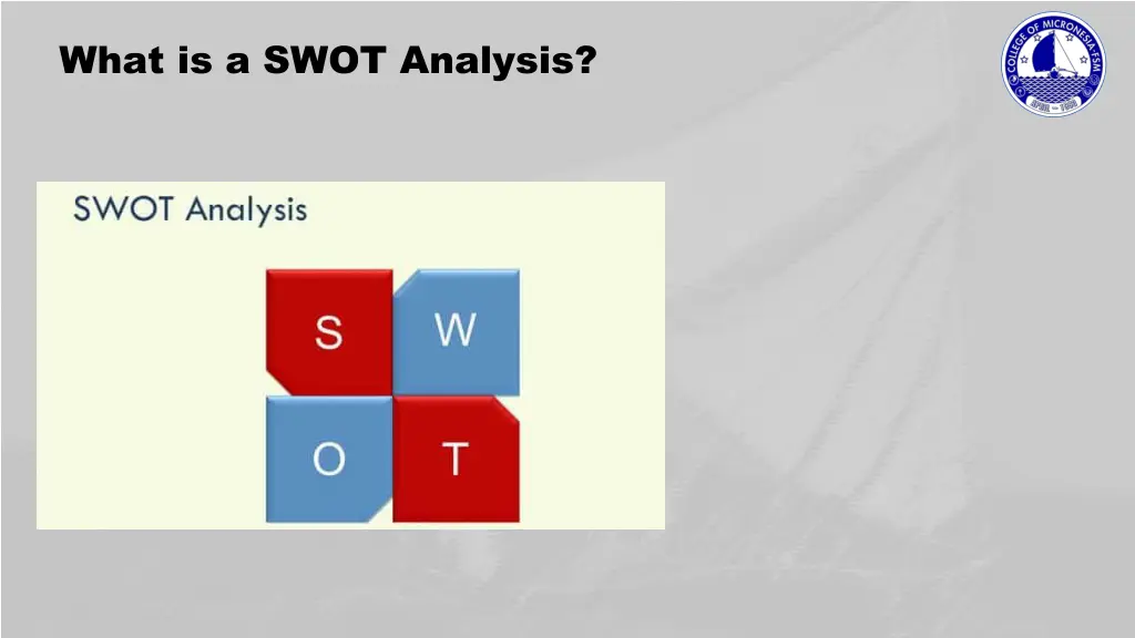 what is a swot analysis