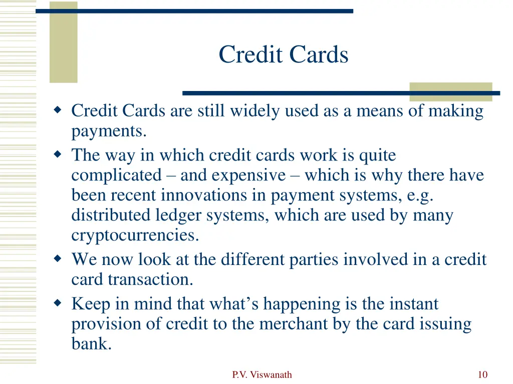 credit cards