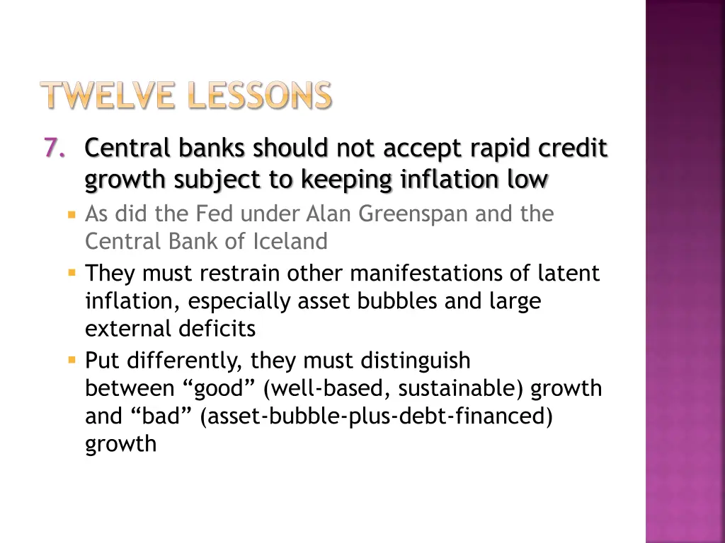 twelve lessons 2