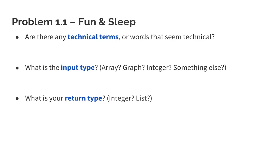 problem 1 1 fun sleep 1