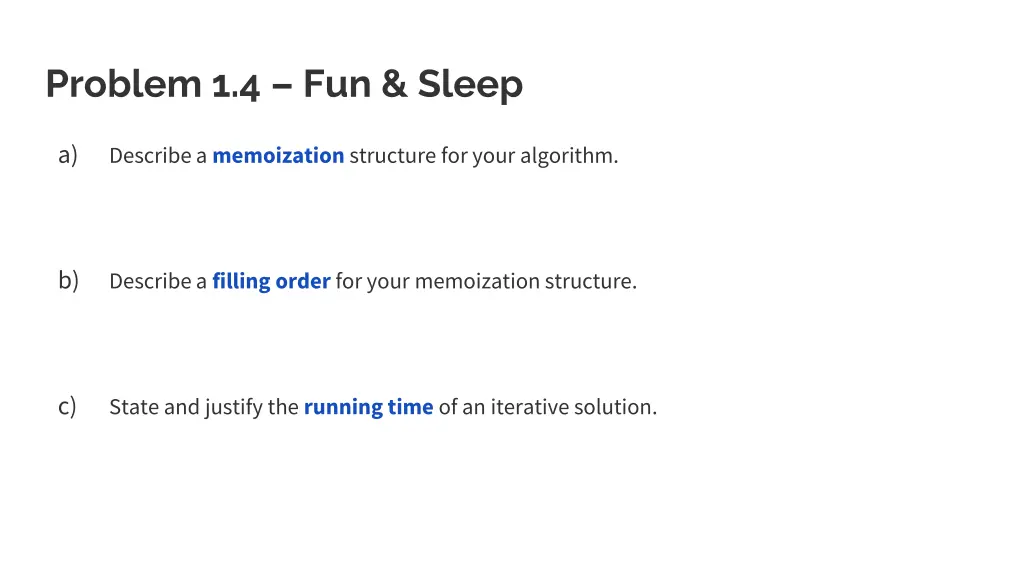 problem 1 4 fun sleep 1