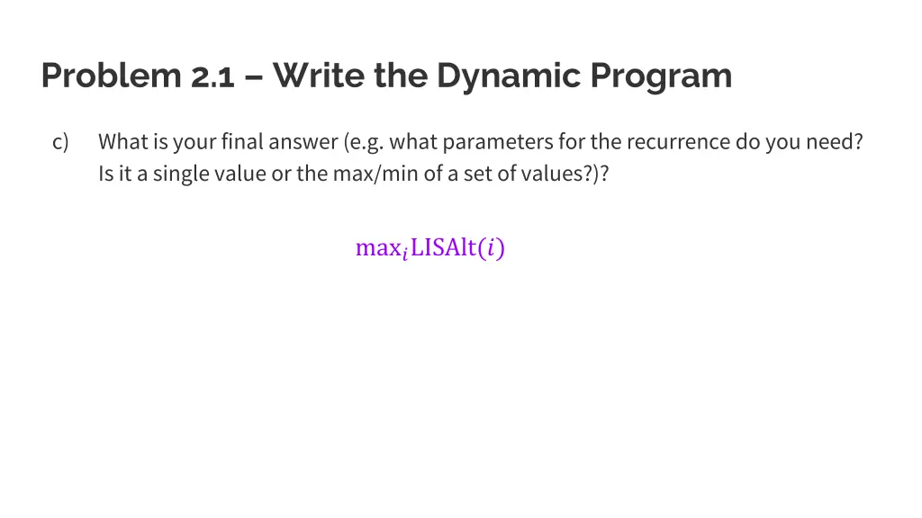 problem 2 1 write the dynamic program 6