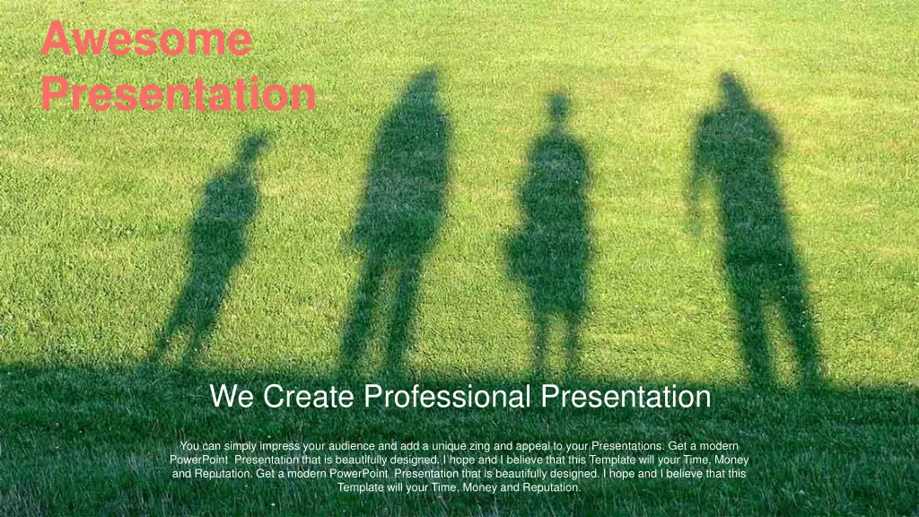 awesome presentation 1