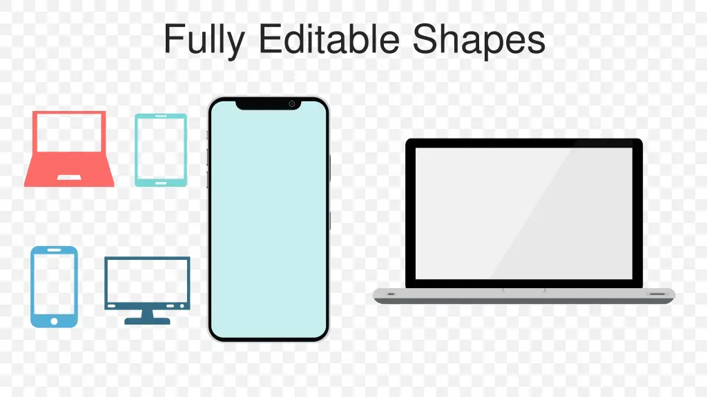 fully editable shapes 1