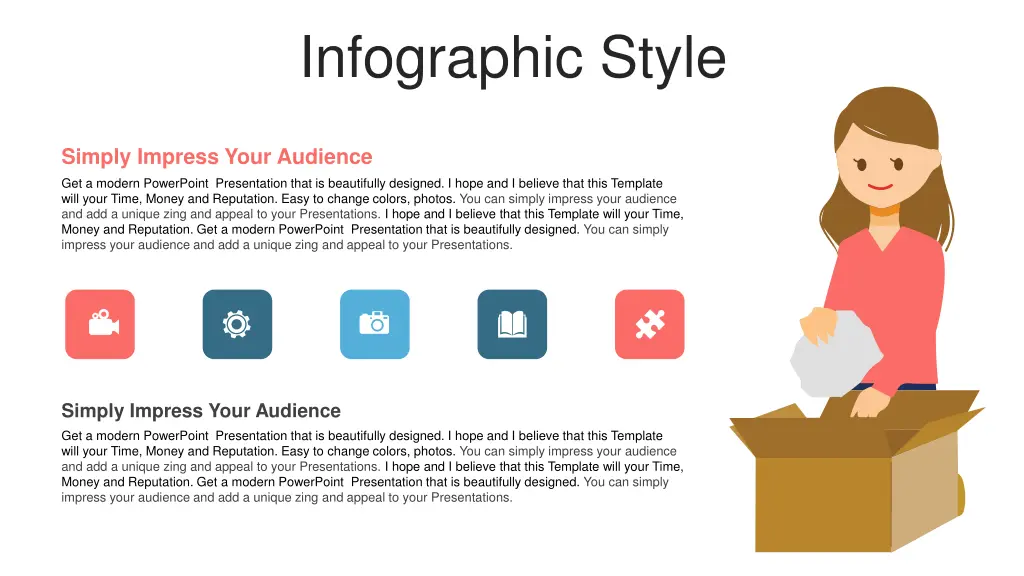 infographic style