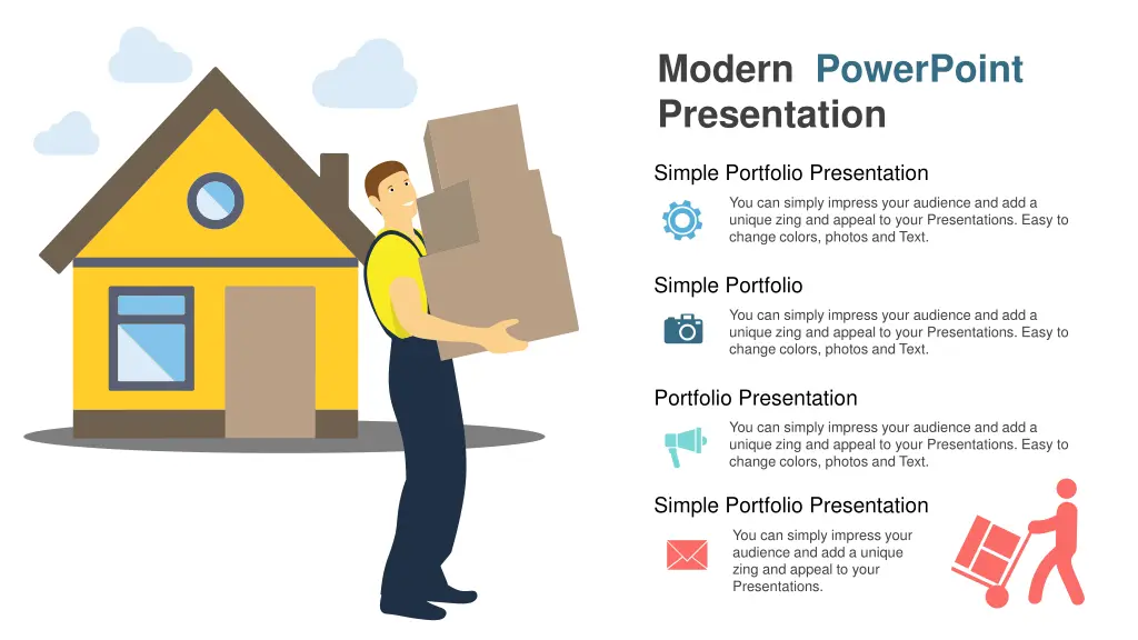 modern powerpoint presentation