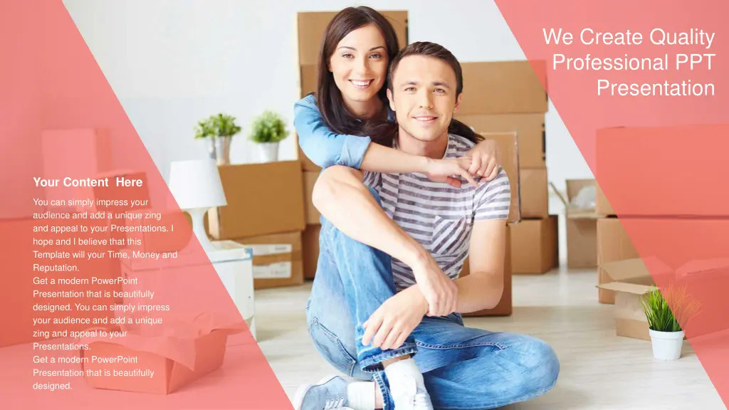 we create quality professional ppt presentation