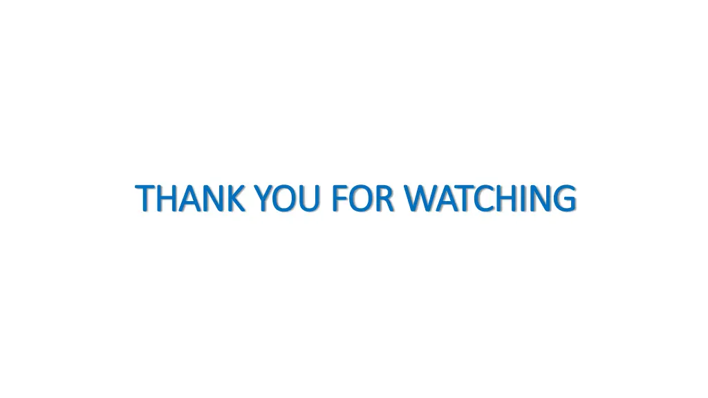 thank you for watching thank you for watching