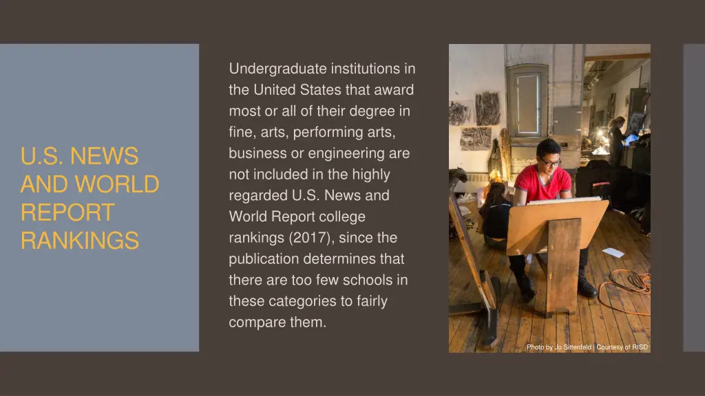 undergraduate institutions in the united states