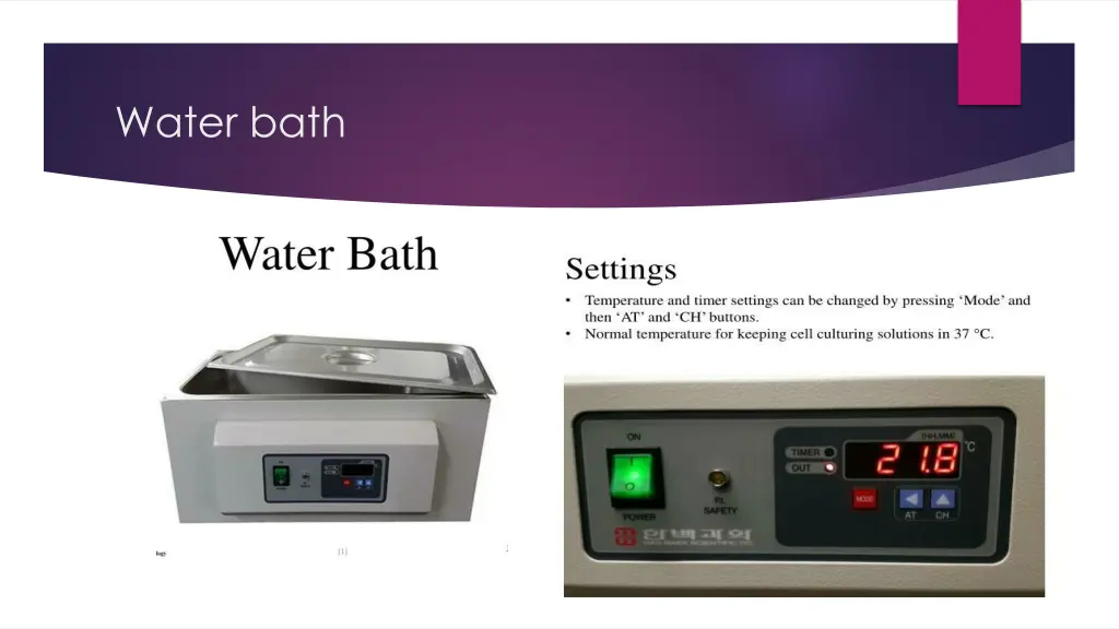 water bath