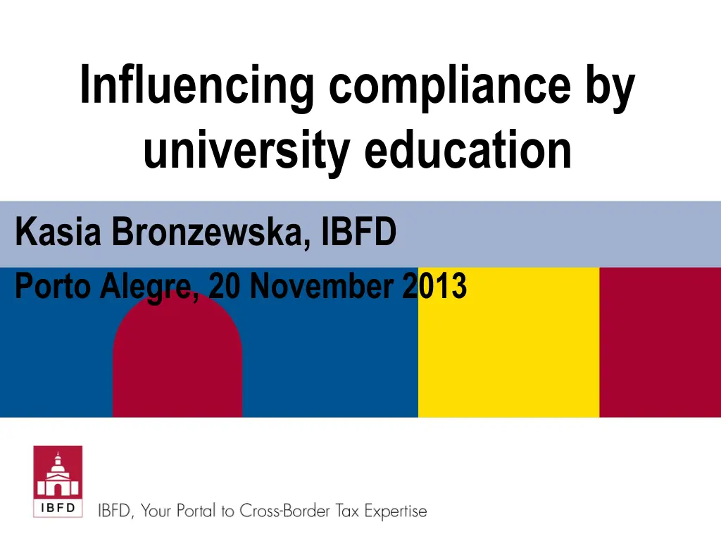 influencing compliance by university education