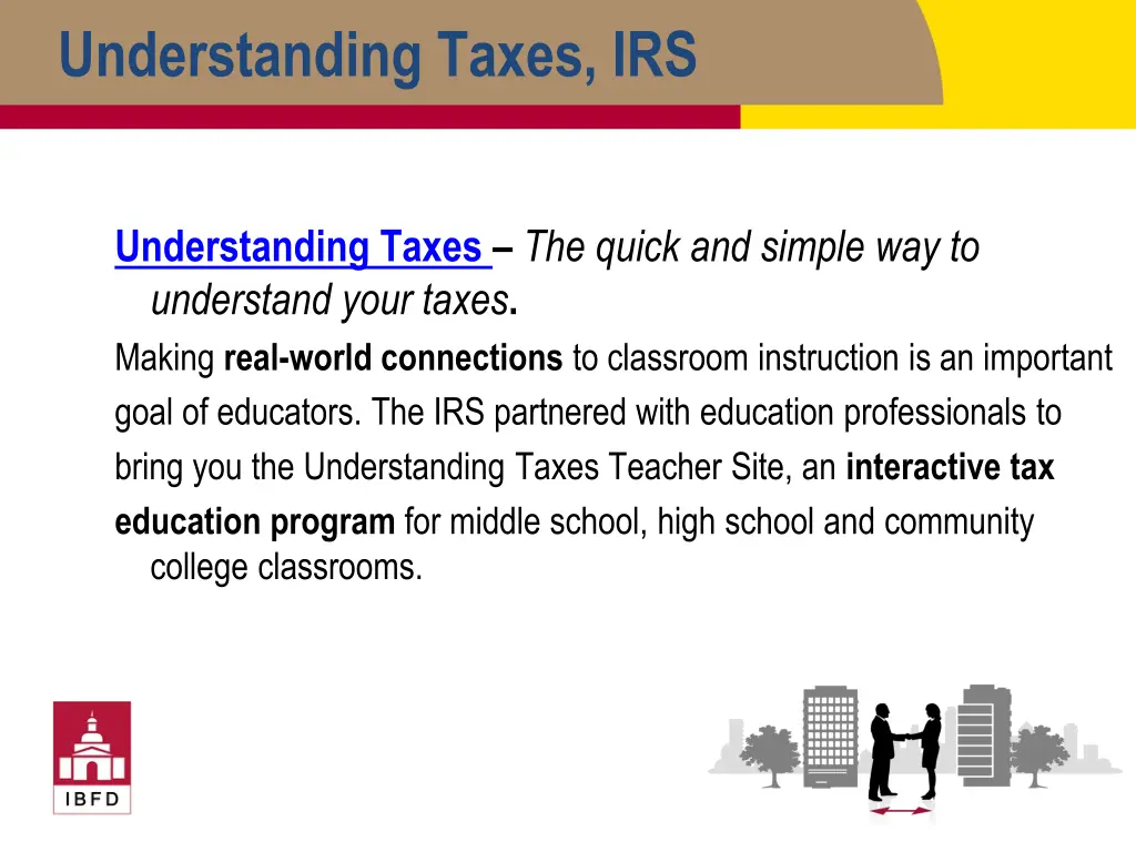 understanding taxes irs