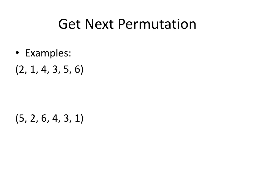 get next permutation 2
