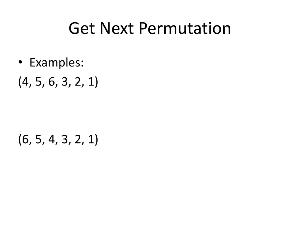 get next permutation 3
