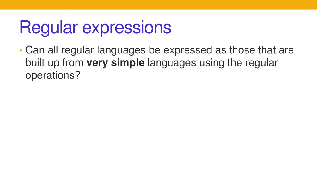 regular expressions
