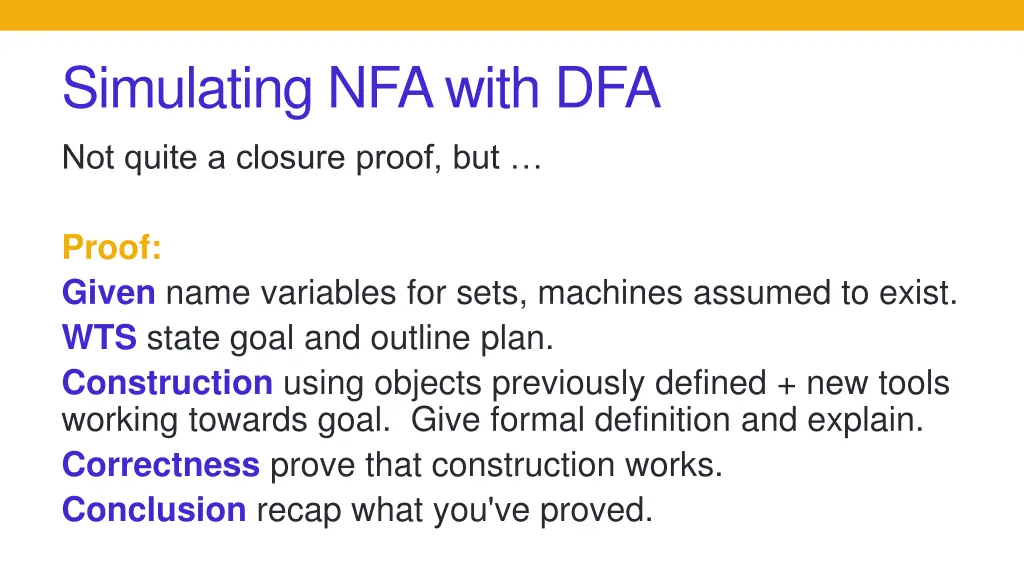 simulating nfa with dfa