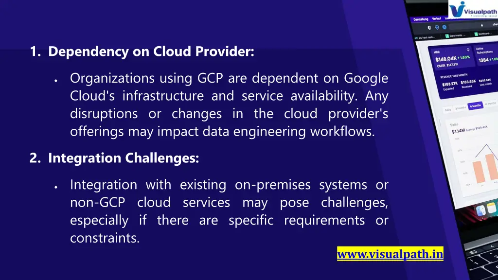 1 dependency on cloud provider