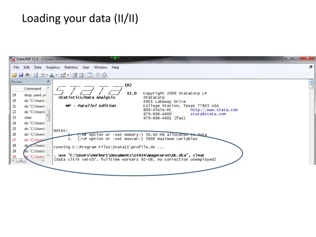 loading your data ii ii