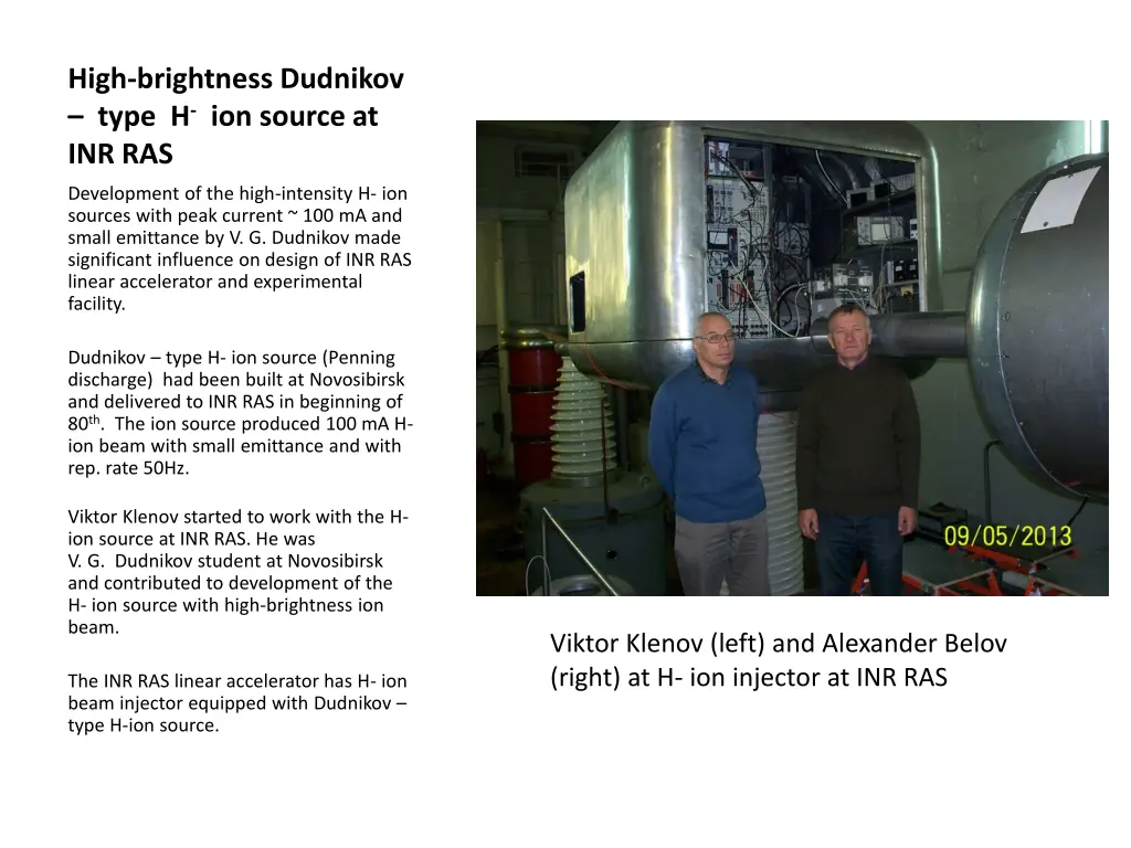 high brightness dudnikov type h ion source