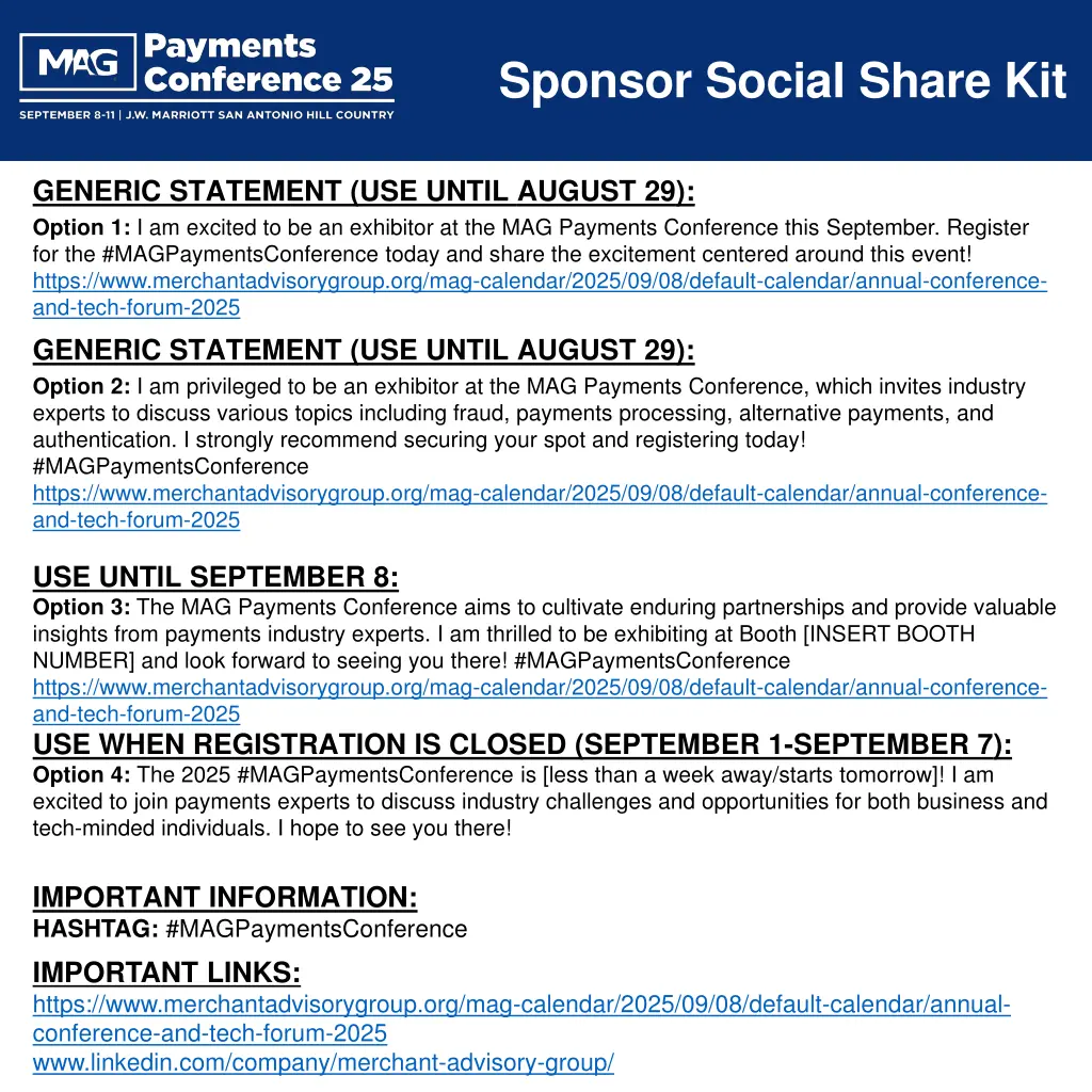 sponsor social share kit