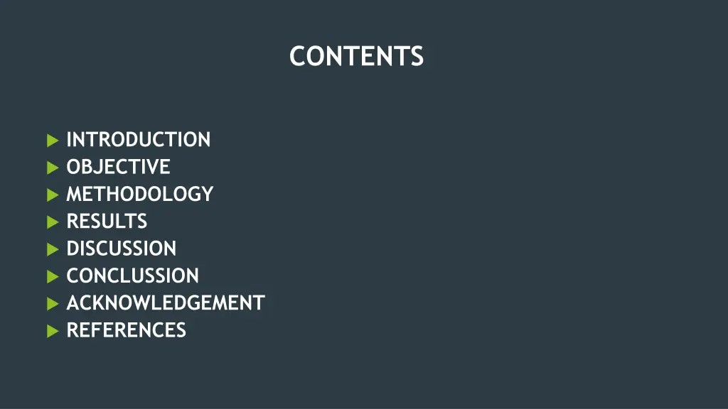 contents