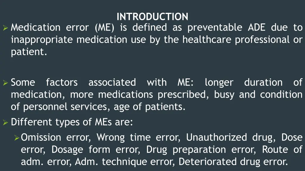 introduction