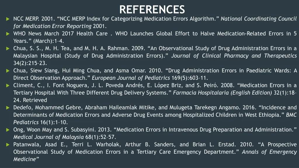 references