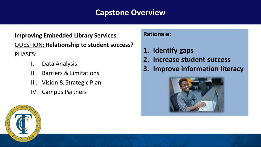 capstone focus capstone overview