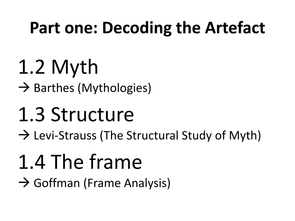 part one decoding the artefact 3