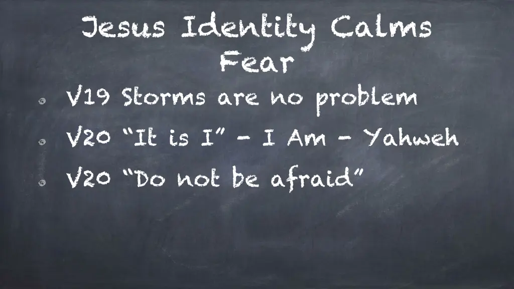 jesus identity calms fear v19 storms