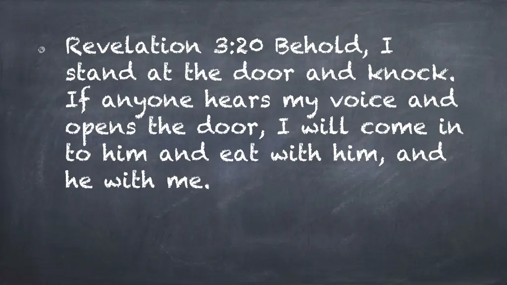revelation 3 20 behold i stand at the door