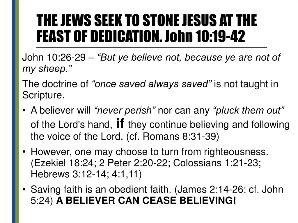 the jews seek to stone jesus at the feast 10