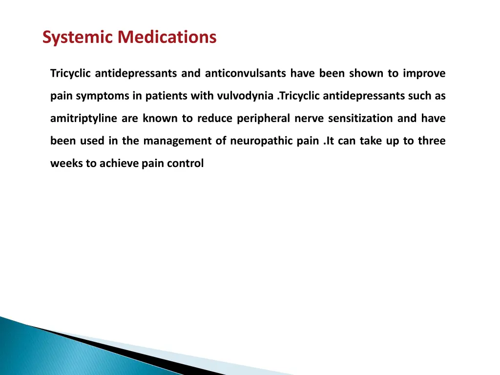 systemic medications