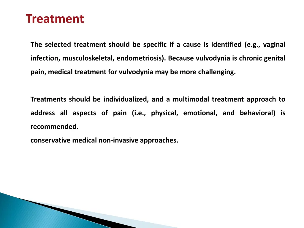 treatment