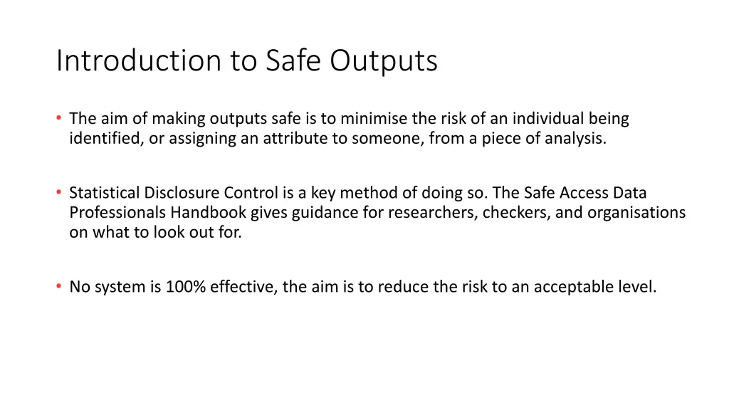 introduction to safe outputs 1