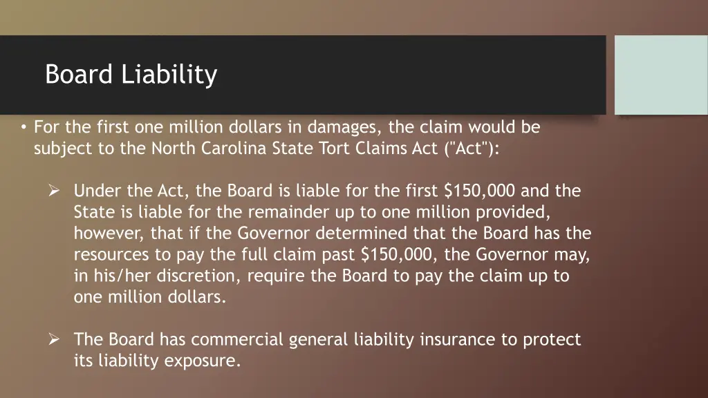 board liability 2