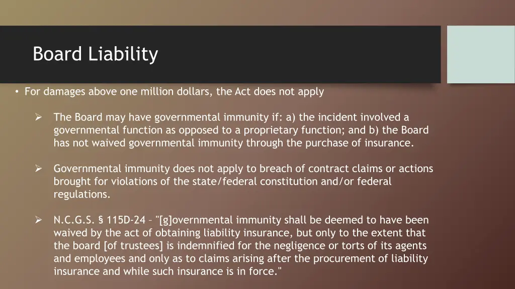 board liability 3