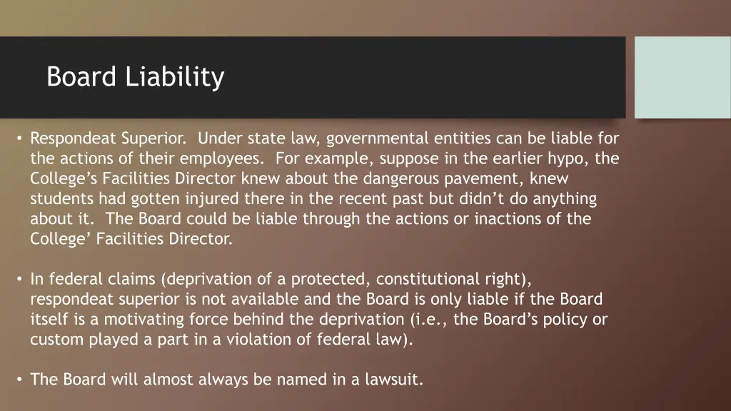 board liability 4