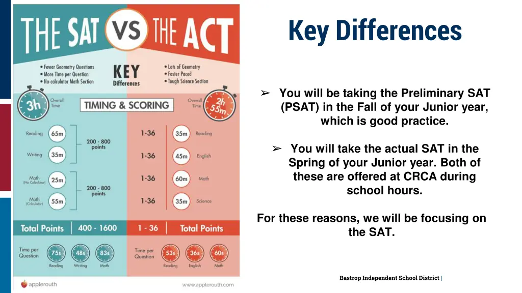 key differences