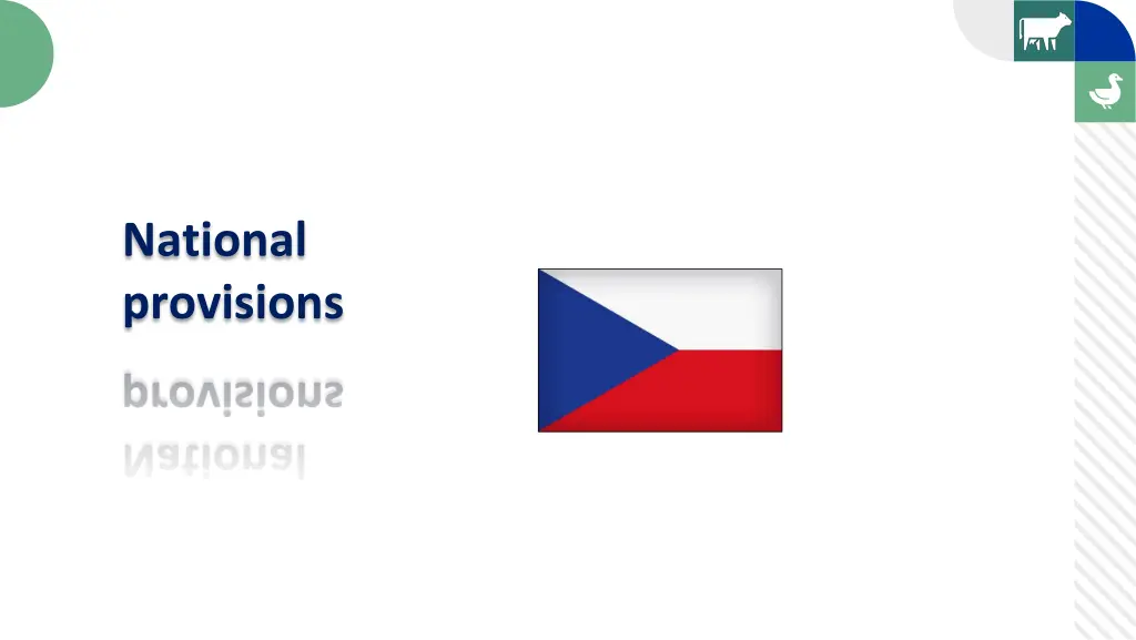 national provisions