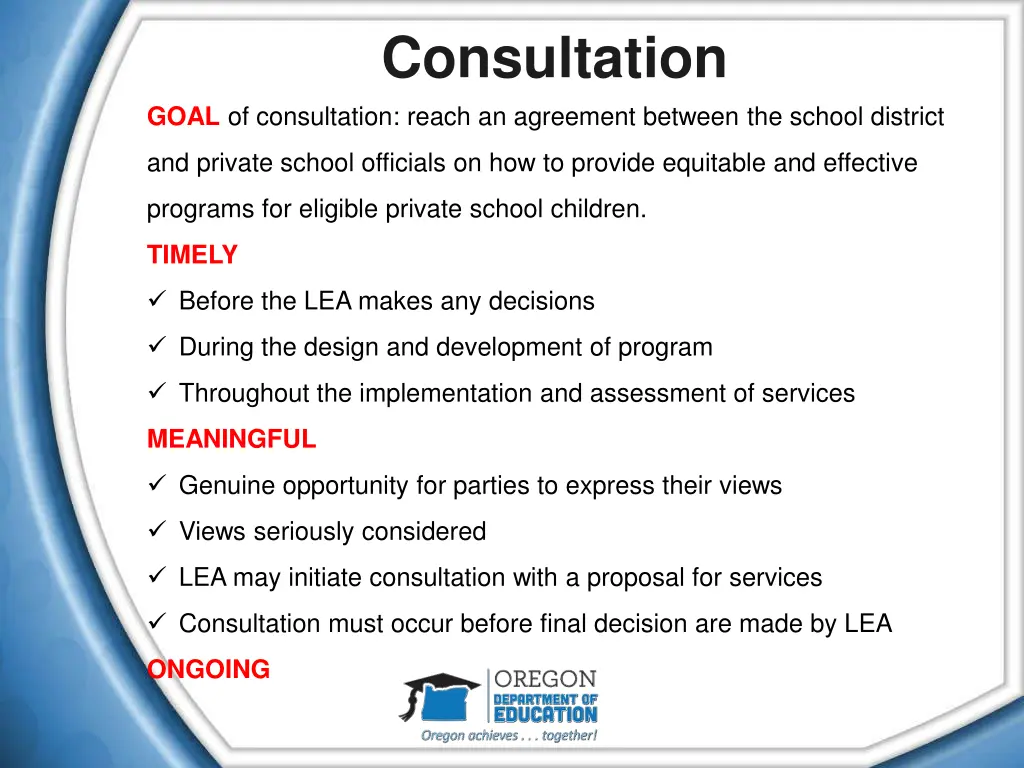 consultation 1