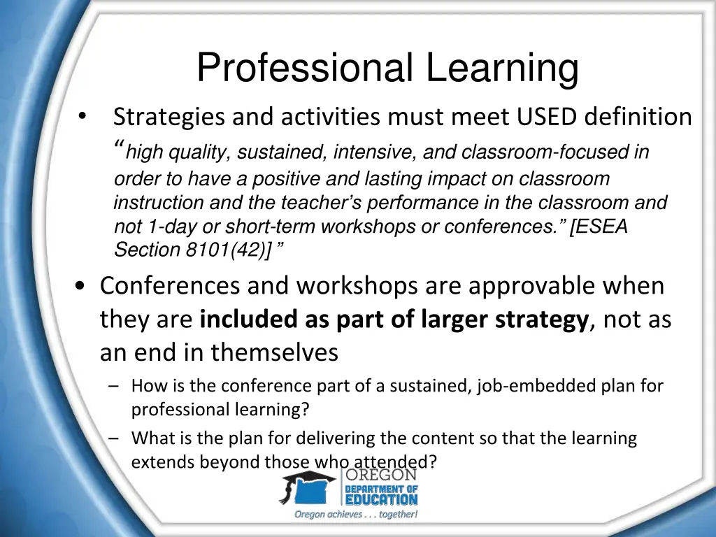 professional learning