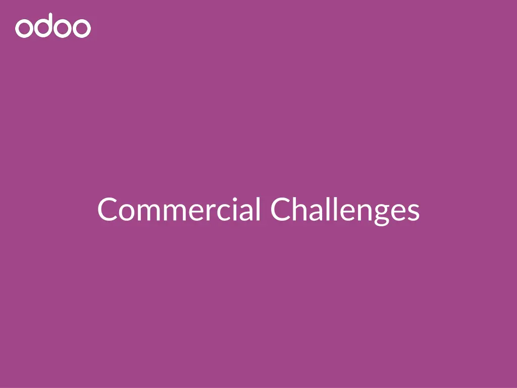 commercial challenges