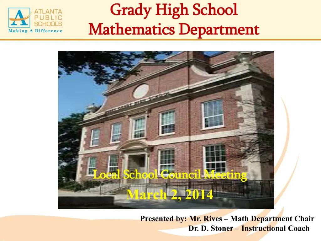 grady high school grady high school mathematics