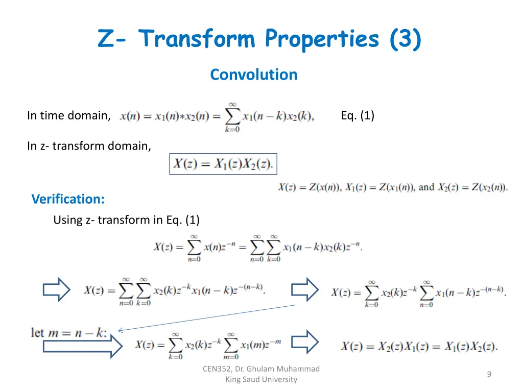 z transform properties 3