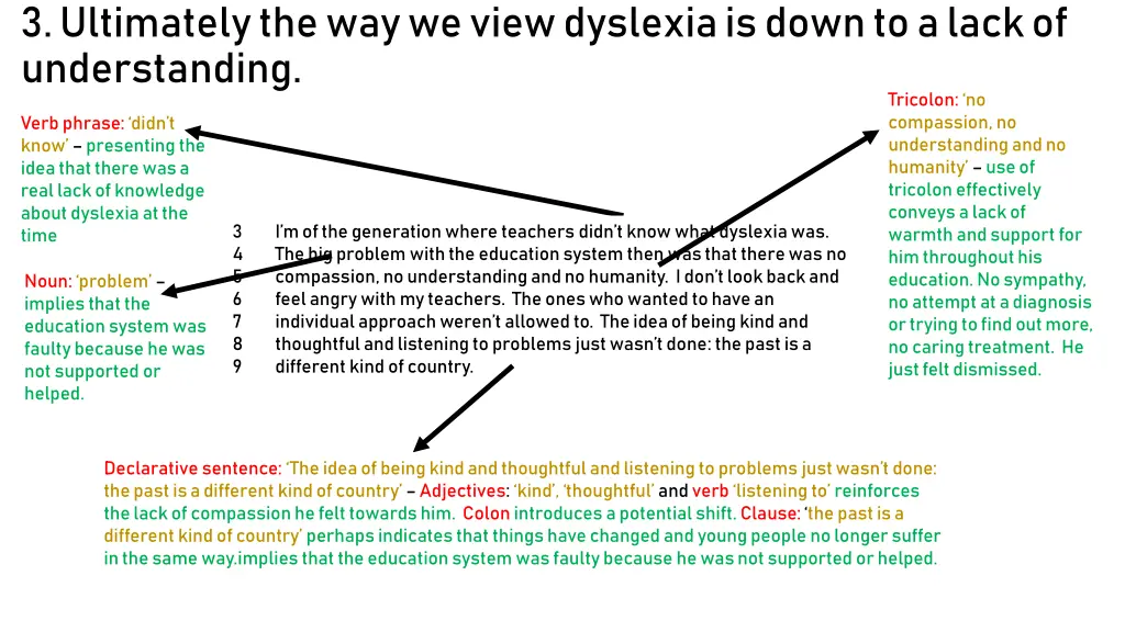 3 ultimately the way we view dyslexia is down